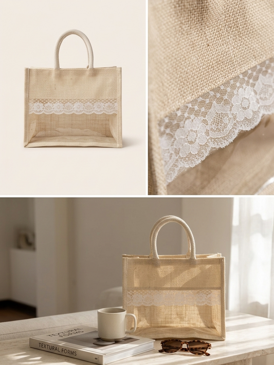 Elegant Lace Gift Bag