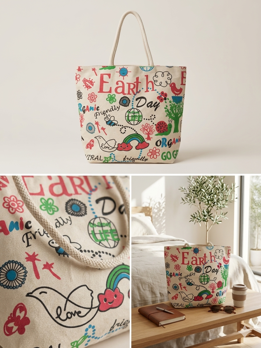 Earth Day Tote Bag