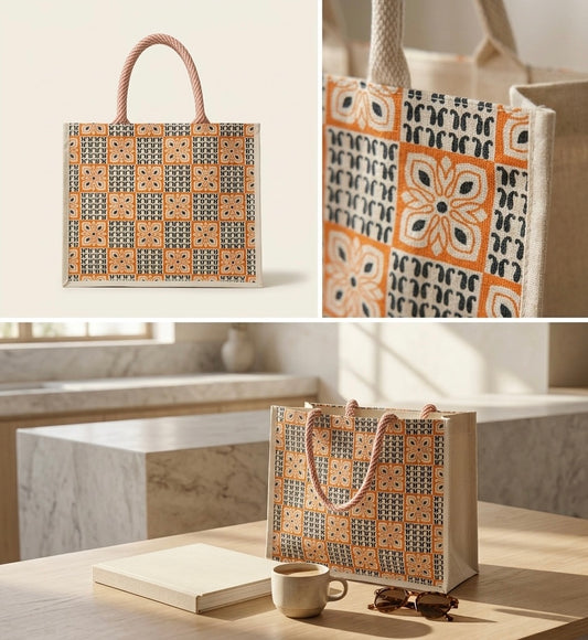 Terracotta Tile Carry Bag